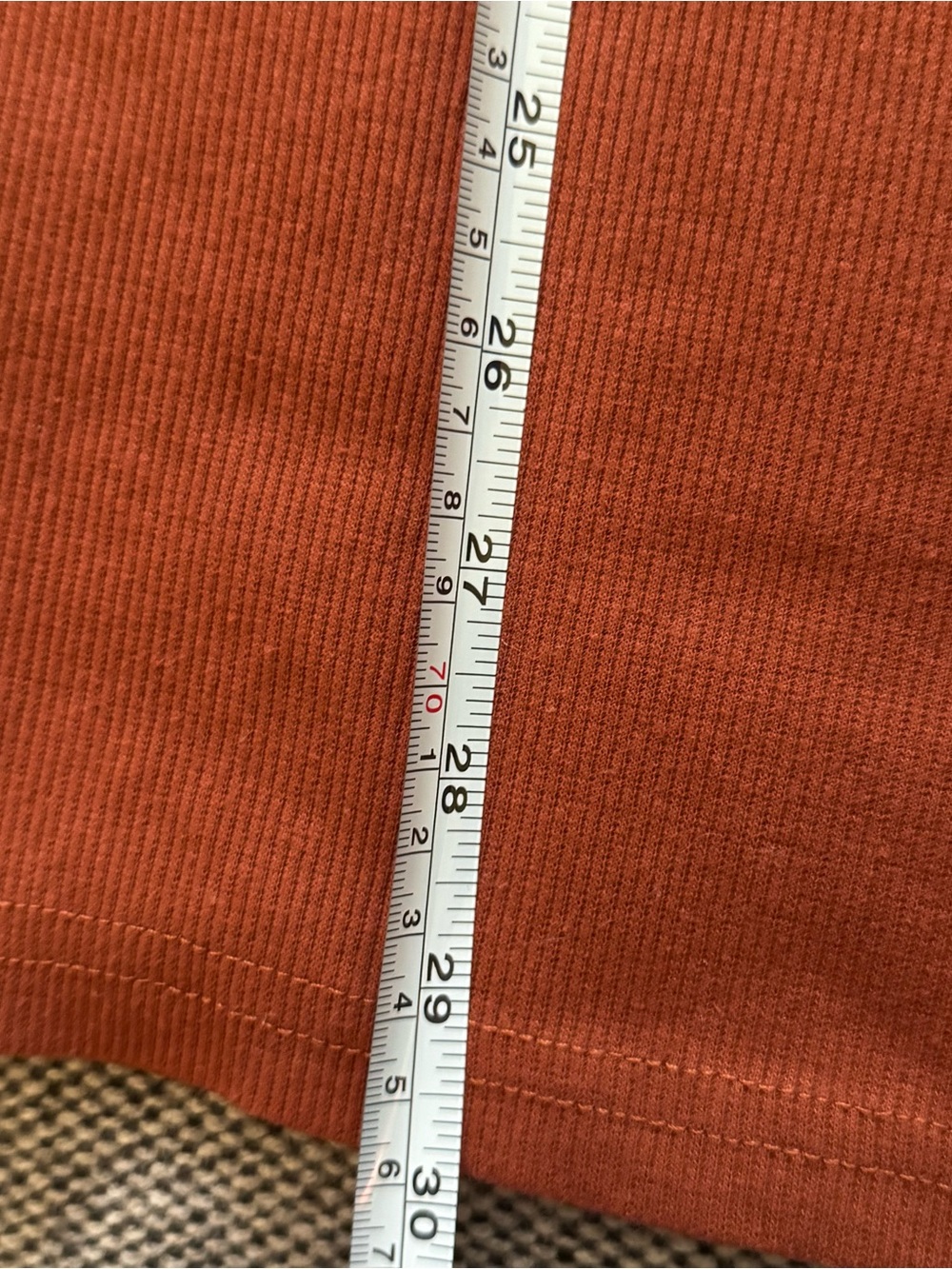 SHEIN Rust Collared Cutout Button-Front Mini Dress - Picture 5 of 6